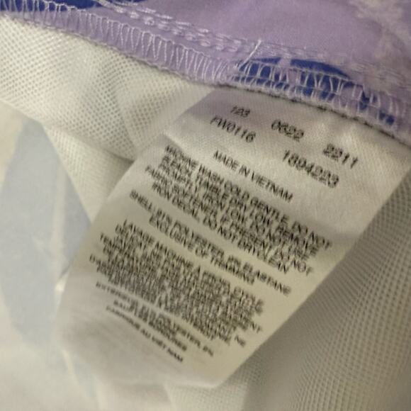 Columbia Tidal II Women's PFG Shorts 3X Purple‎ Floral Tropical Pull On 3X - Picture 3 of 5